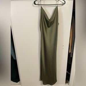 schaffer slip midi dress